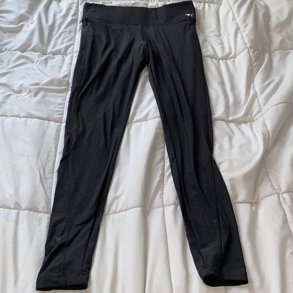 comfy gray leggings from PINK.